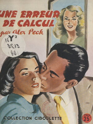 cover image of Une erreur de calcul